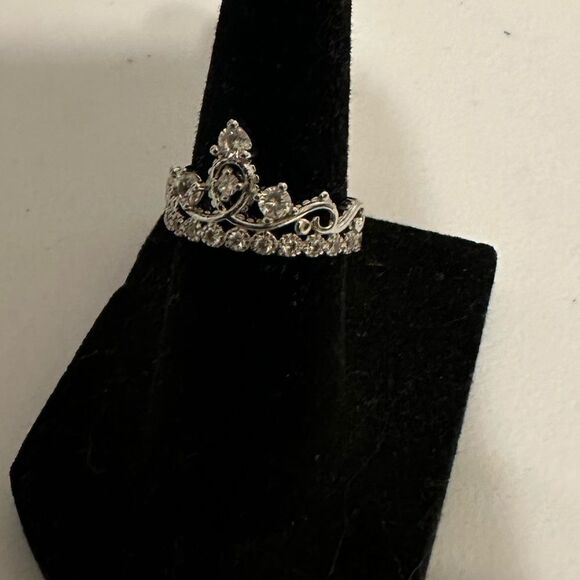 Sterling Silver Cubic Zirconia Ring Size 6 NWT - Picture 3 of 8